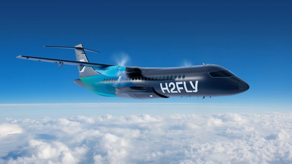 H2FLY prototype in flight